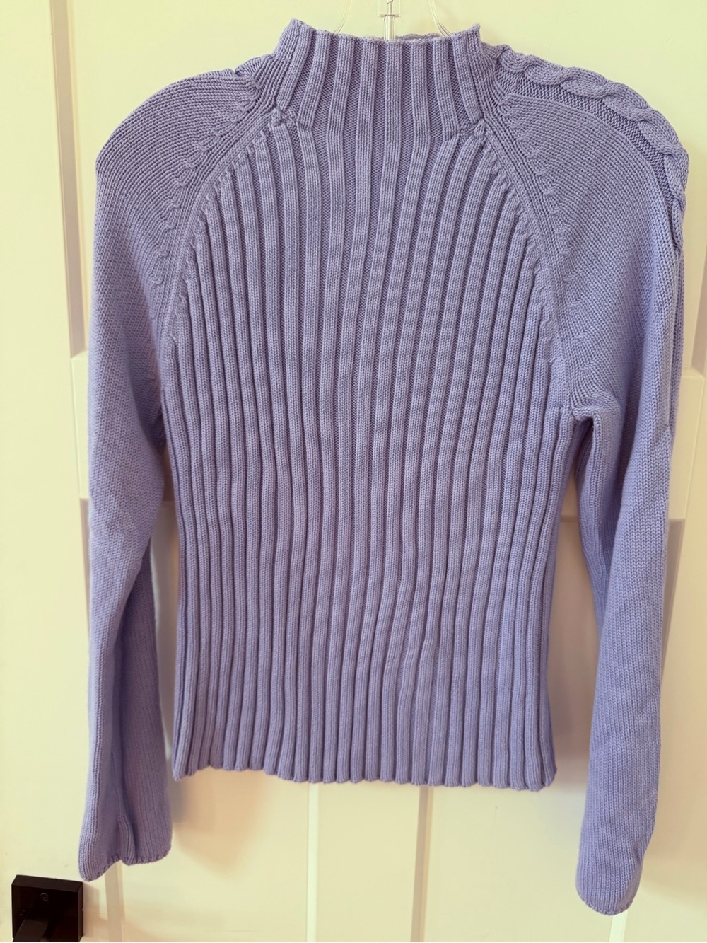 Ann Taylor Ribbed Mock Neck Women's Sweater